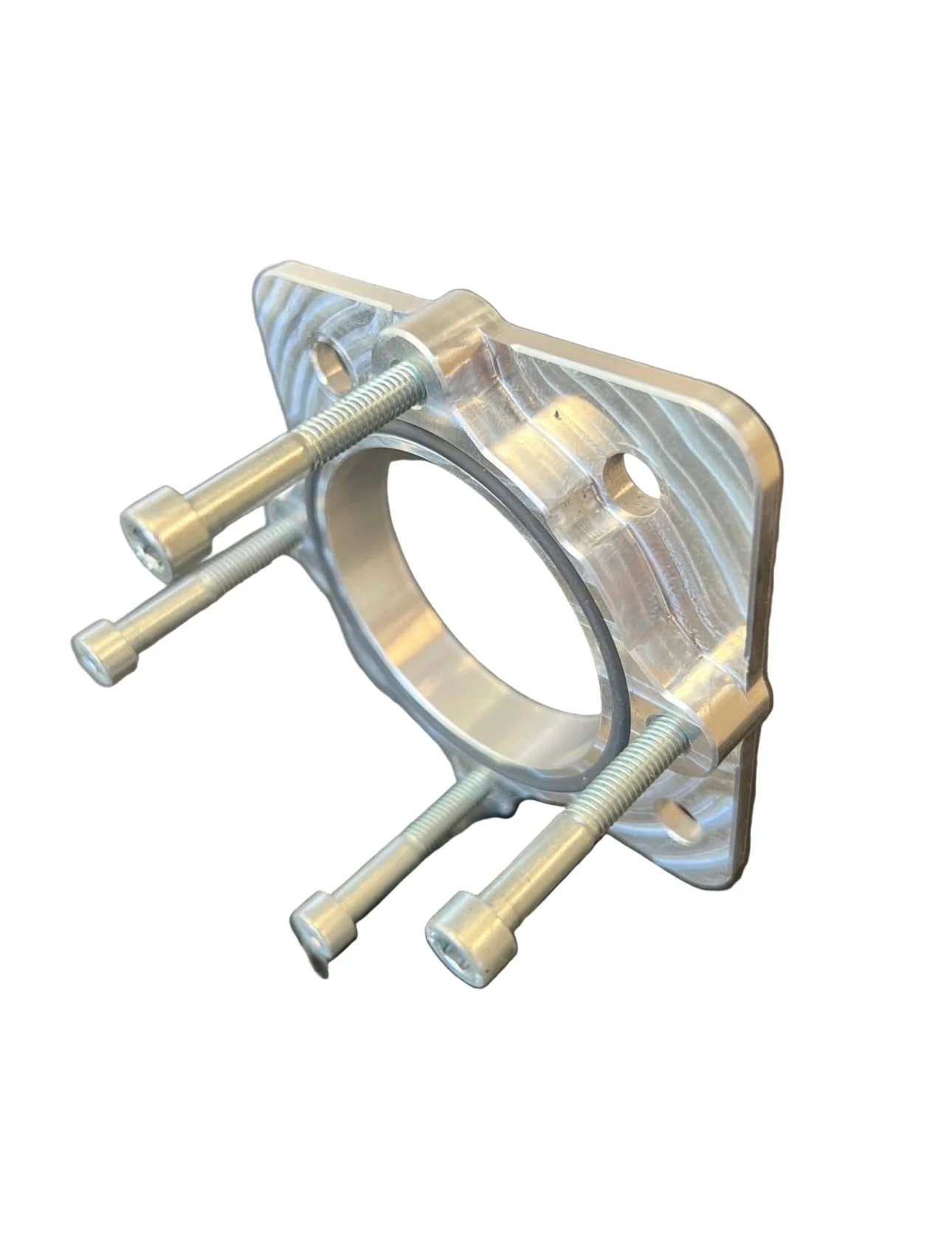 Bosch 60mm DWB throttle Body Adaptor for BP Intakes. - Image 2