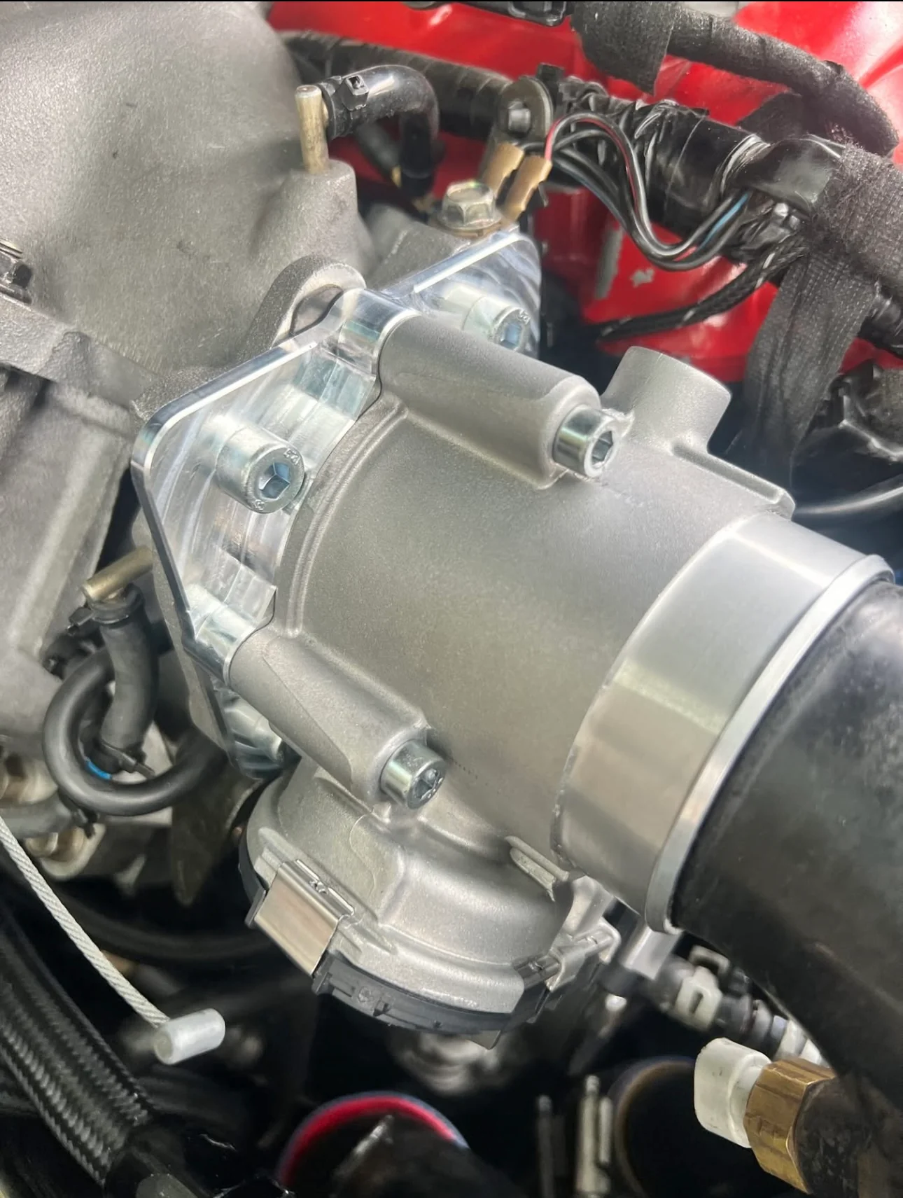 Bosch 60mm DWB throttle Body Adaptor for BP Intakes. - Image 7