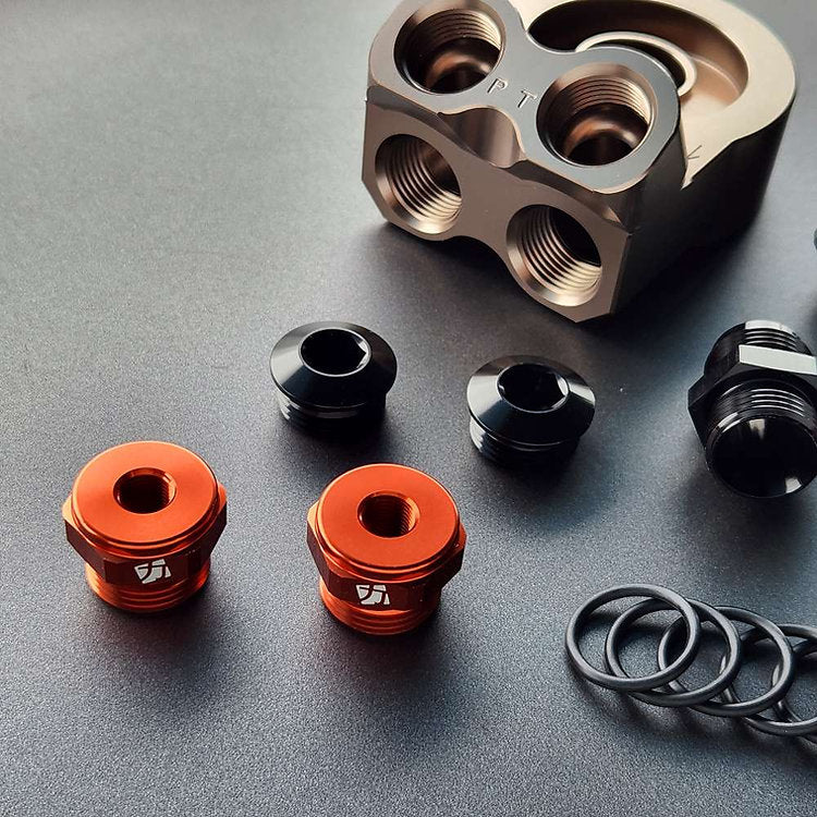 Chikara Motorspots Oil Sandwich Plate Adapter for Oil Cooler - (NA/NB 1989-2004) - Image 2