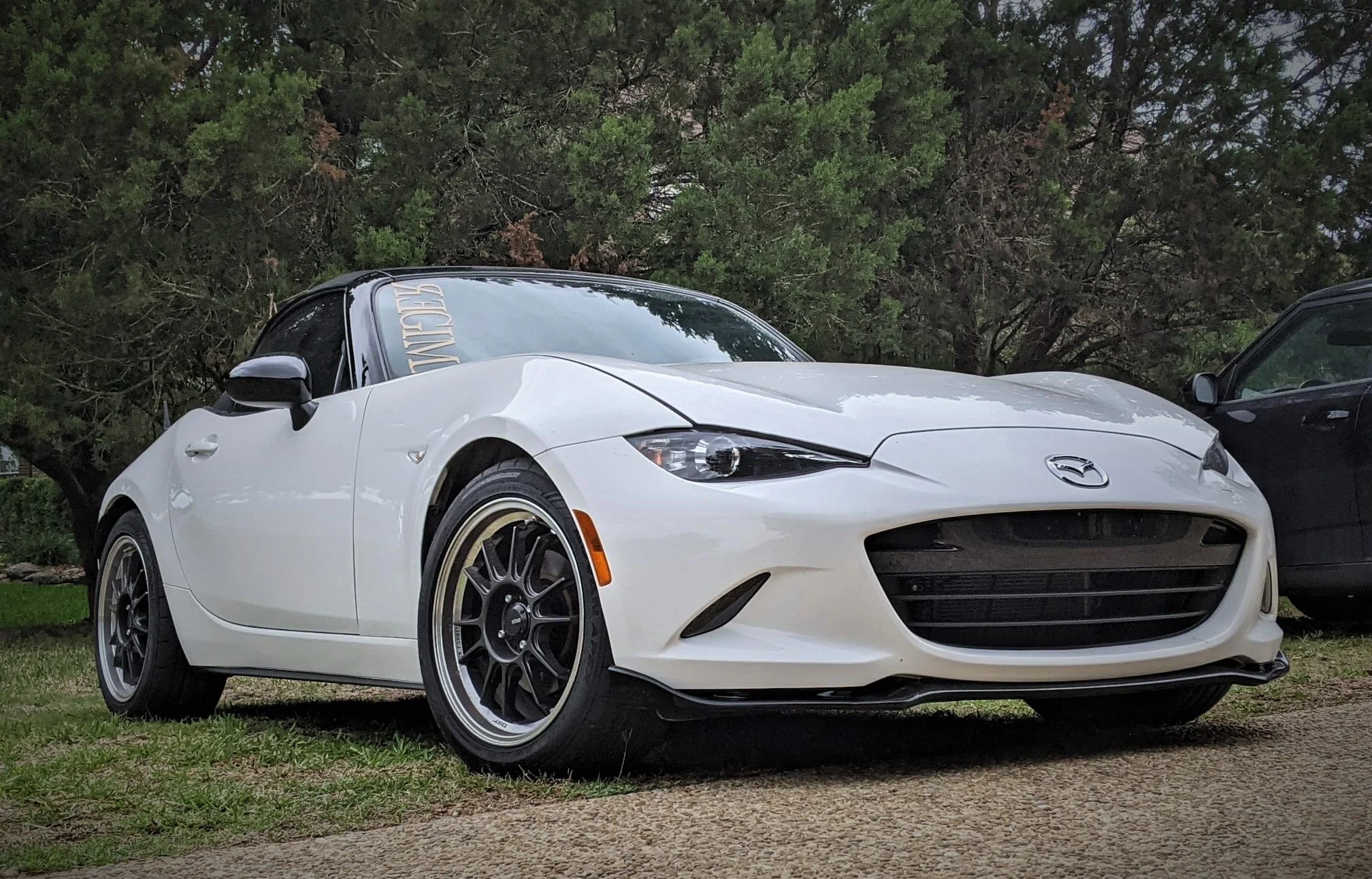 Mazda Australia SPEC Konig Hypergram - Metallic Carbon - 17x7.5 - 4x100 - ET38 - Image 4