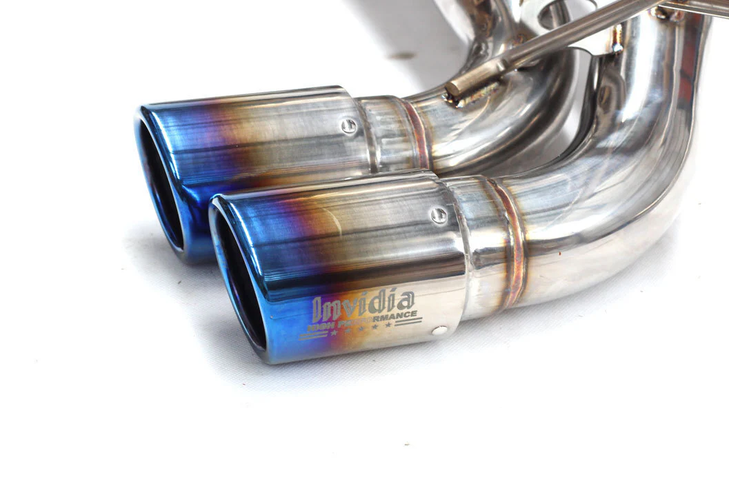 Invidia Q300 Cat Back Exhaust - Ti Tips (ND 2015-Current) - Image 2